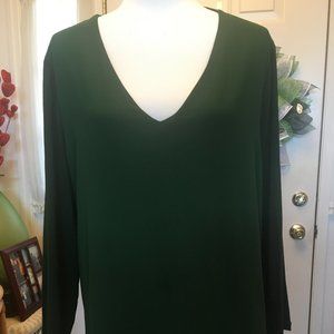 MICHAEL KORS  V NECK BLOUSE